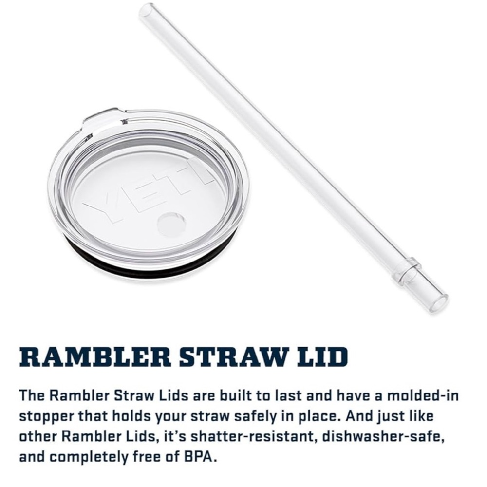Yeti lid and straw (20oz)